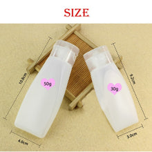 Travel Bag Empty Clear Tube Cosmetic Cream Lotion Container Bottles Multi-Styles Classification Tool kits stickers