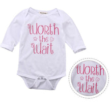 born Baby Boys Girls Infant Letter Print Jumpsuit Bodysuit Kids Clothes Outfit