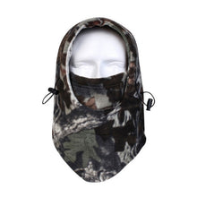 Outdoor Anti-cold Warm Hat Men Women Cycling Ski Masks Camouflage Fleece Hooded Caps