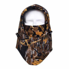 Outdoor Anti-cold Warm Hat Men Women Cycling Ski Masks Camouflage Fleece Hooded Caps