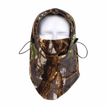 Outdoor Anti-cold Warm Hat Men Women Cycling Ski Masks Camouflage Fleece Hooded Caps