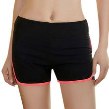 Women Fake Two Piece Elastic Waist Short Feminino Breathable Qucik Dry Women Fitness Shorts