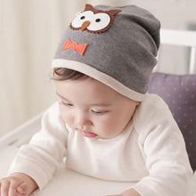 6M-2Years  Baby Boys Girl Hat Cotton Blends Caps born Infant Baby Hats Owl Print