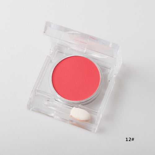 7 Colors Glossy Blusher Pressed Cheek Blush Powder Soft Nature Rouge Makeup Face Blush Maquiagem