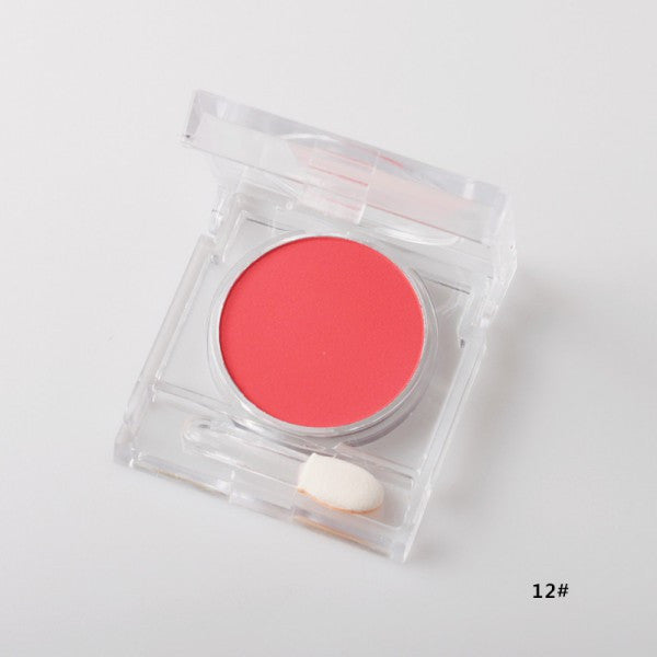 7 Colors Glossy Blusher Pressed Cheek Blush Powder Soft Nature Rouge Makeup Face Blush Maquiagem