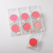 7 Colors Glossy Blusher Pressed Cheek Blush Powder Soft Nature Rouge Makeup Face Blush Maquiagem