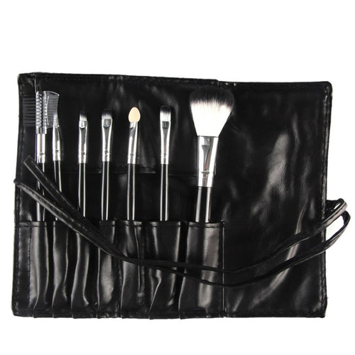 7pcs Makeup Brush Set Tools Make-up Toiletry Kit Soft Make Up Brush Set Professional Case LE2