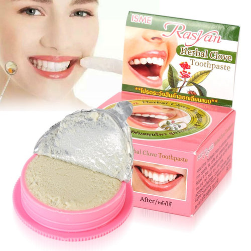 Amazing Herb Teeth Whitening Natural Herbal toothpaste Thai toothpaste Strong Formula LE4