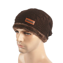 Warm Folded Woolen Hats for Men Women Cashmere Knitted Hat Bonnet Caps