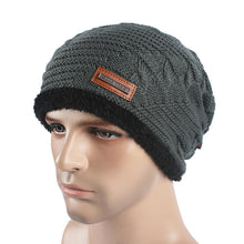 Warm Folded Woolen Hats for Men Women Cashmere Knitted Hat Bonnet Caps