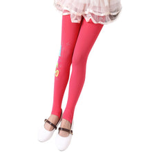 Baby Girls Kids Elastic Rhinestone Strech Pantyhose Stockings ABCD Letters 2-7Y