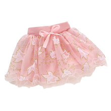 Baby Girls Princess Floral Lace Mini Skirt Kids Tutu Party Short Skirtes 1-4Years