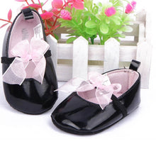 Baby Girls Shoes Noble Bow Princess Todder First Walkers Infant Prewalker Flower Soft Sole Shoes