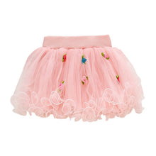 Baby Girls Rose Lace Princess Tulle Skirt Wedding Tutu Skirts 1-4Y Lovely