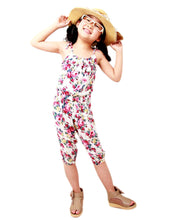 Baby Kids Girls Gallus Pants Printed Clothes Short Playsuit Soft Clothing One-piece