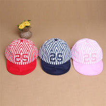 Baby Kids Girls Boys Stripes Snapbacks Hats Baseball Cap Flat Visor Snapback Caps