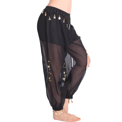 Belly Dance Costume Shinny Cion Sequin Balloon Bloomers trousers Harem Pants Clothes