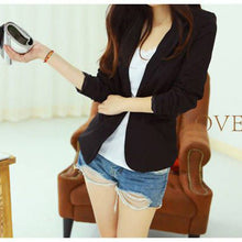 Blazer Women Feminino Korean Slim Shrug Suit Blazer Coat Casual Cardigan Outwear