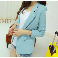 Blazer Women Feminino Korean Slim Shrug Suit Blazer Coat Casual Cardigan Outwear