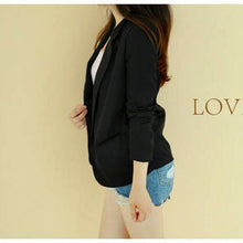 Blazer Women Feminino Korean Slim Shrug Suit Blazer Coat Casual Cardigan Outwear