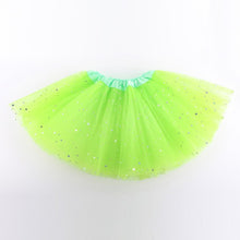 Bling Baby Girl Kids Tutu Skirt Star Sequins Princess Ballet Dancewear Pettiskirt Costume