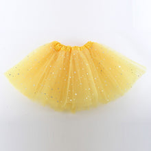 Bling Baby Girl Kids Tutu Skirt Star Sequins Princess Ballet Dancewear Pettiskirt Costume