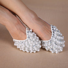 Bling Diamond Rhinestone Peals Half Sole Sandal Lyrical Belly Dance Shoes