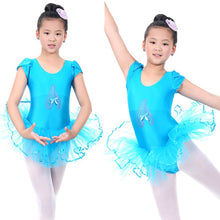 Brief Solid Girls Kids Baby Candy Color Tutu Dress Dance Costumes Ballet Dancewear  Y46