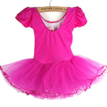 Brief Solid Girls Kids Baby Candy Color Tutu Dress Dance Costumes Ballet Dancewear  Y46