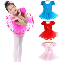 Brief Solid Girls Kids Baby Candy Color Tutu Dress Dance Costumes Ballet Dancewear  Y46