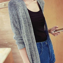 Brief Women Loose Batwing Cardigan Hip Long Shirts Sweater Casual Knitted Outwear