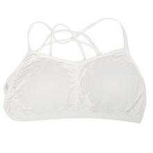 Candy Color Women Sexy Padded Bras Hollow Back Bralette Push Up Bra Strappy Caged Tank Tops Lingerie