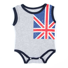 Charm Baby Boys Apparel Girls Toddlers Playsuit born Flag Romper Jumpsuit