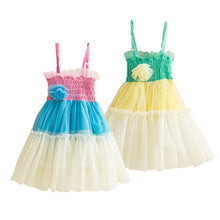 Child Kids Baby Girls Lace Flower Princess Dress Sundress Tulle Tutu Dresses