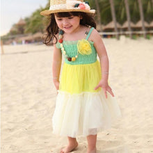 Child Kids Baby Girls Lace Flower Princess Dress Sundress Tulle Tutu Dresses