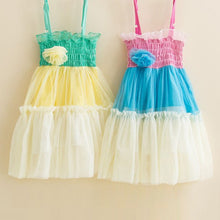 Child Kids Baby Girls Lace Flower Princess Dress Sundress Tulle Tutu Dresses