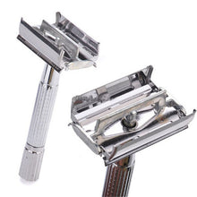 Classic Double Edge Safety Razor with 1 Razor Blades, Mirror & Travel Case PY6