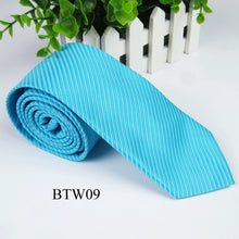Classic Striped Jacquard Woven Silk Men's Tie Necktie Wedding Party Multi-Colors