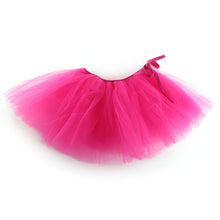 Cute Baby Girls Tulle Party Ballet Dance skirt Pure Colors Short Cake Skirt 2-7Y