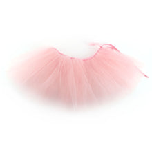 Cute Baby Girls Tulle Party Ballet Dance skirt Pure Colors Short Cake Skirt 2-7Y