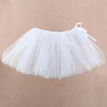 Cute Baby Girls Tulle Party Ballet Dance skirt Pure Colors Short Cake Skirt 2-7Y
