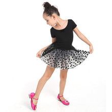 Cute Kids Baby Girl Ballet Dance Dress Child Girl Short Sleeve Tutu Dress Skirts