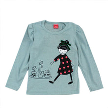 Cute Kids Baby Toddler Girls Tops Crewneck Long Sleeve Shirt Cotton T-Shirt 2-7Y