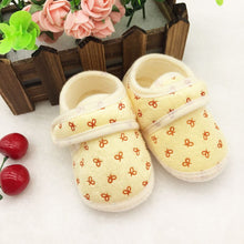 Cute born Infants Kids Baby Shoes Boys Girls Cozy Cotton Soft Soled Crib Shoes First Walkers