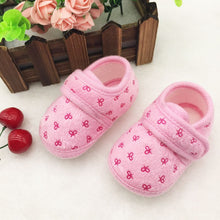 Cute born Infants Kids Baby Shoes Boys Girls Cozy Cotton Soft Soled Crib Shoes First Walkers