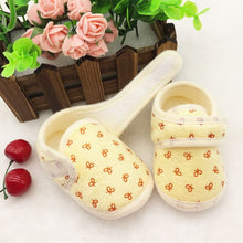 Cute born Infants Kids Baby Shoes Boys Girls Cozy Cotton Soft Soled Crib Shoes First Walkers