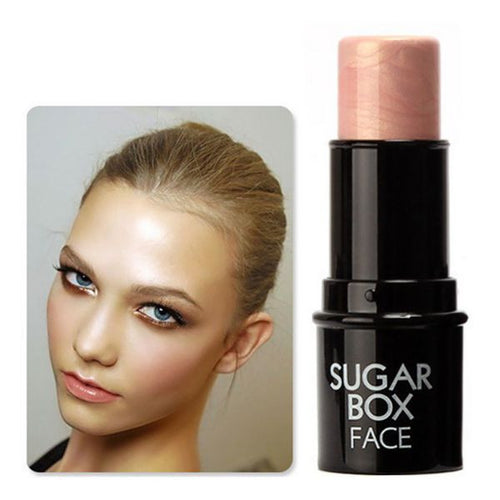 Face Highlighter Brand Makeup Stick Shimmer Highlighting Powder Cream Brighten Light Bronzer Sugar Box 12ml Make Up