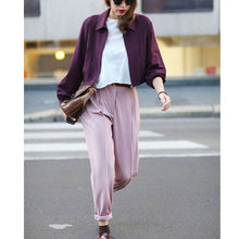 Women Casual Loose Long Sleeve Coat Outwear Tops Short Jacket Overd PY3