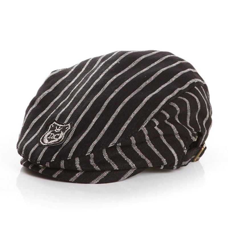 Infant Kids Baby Cool Boy Girls Stripes Peaked Baseball Beret Cap Sun Hat Child Pography Props