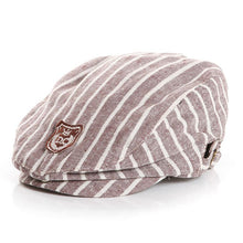 Infant Kids Baby Cool Boy Girls Stripes Peaked Baseball Beret Cap Sun Hat Child Pography Props